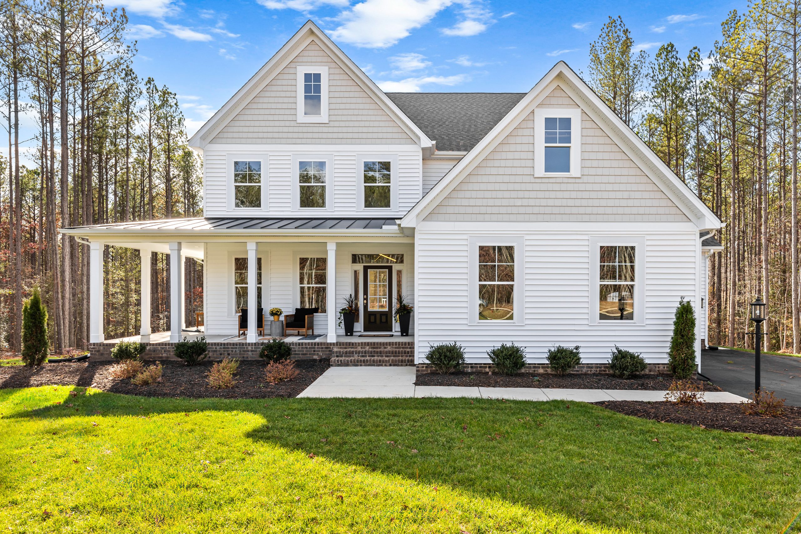 House with nice exterior